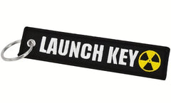Launch Key Embroidered Keychain