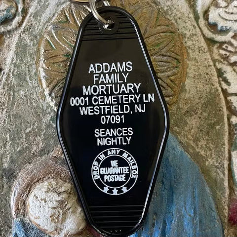 The Addams Family (TV Show/Movie) Motel Key FOB Keychain