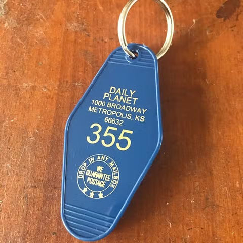 Daily Planet (Superman) Motel Key FOB Keychain