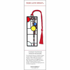 Frank Lloyd Wright - Coonley Playhouse Window Bookmark