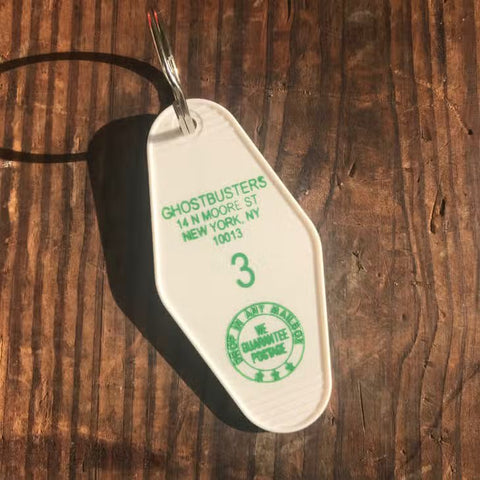 Ghostbusters (Movie & TV) Motel Key FOB Keychain