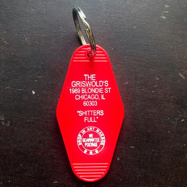 The Griswold Family (National Lampoon's Christmas Vacation) Motel Key FOB Keychain