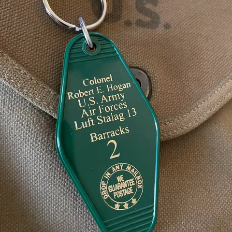 Colonel Hogan Stalag 13 Barracks 2 (Hogan's Heroes TV) Motel Key FOB Keychain