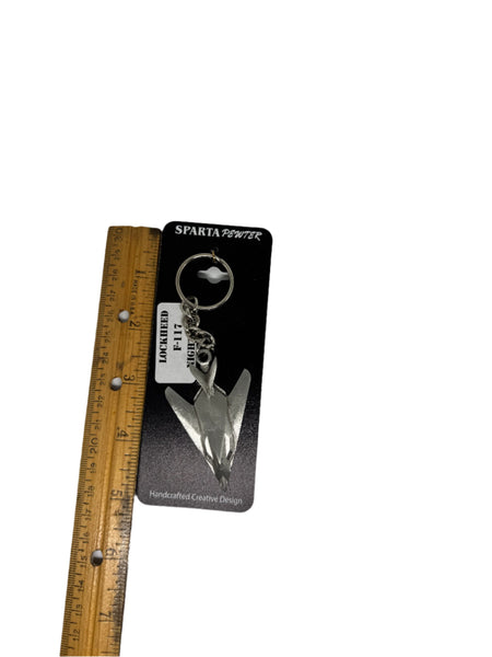 Lockheed Keychains Lockheed F-117 Nighthawk Stealth Jet Airplane Pewter Keychain – Liberty ...