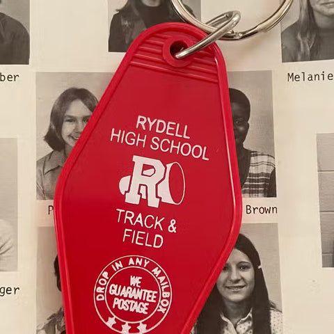 Rydell High School (Grease) Motel Key FOB Keychain