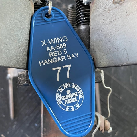 X-Wing (Star Wars) Retro Motel Key FOB Keychain