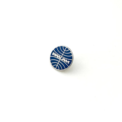 Pan Am Airlines Logo Enamel Lapel Pin