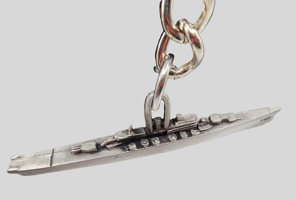USS Newport News CA-148 Des Moines Class Heavy Cruiser Ship Pewter USS Newport News CA-148 Des Moines Class Heavy Cruiser Ship Pewter