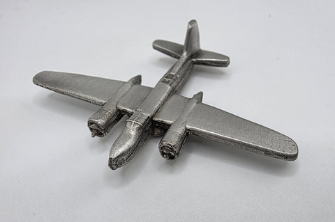 Douglas WWII A-26 Invader Bomber Airplane Pewter Magnet