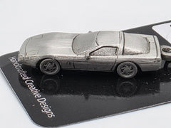 Chevrolet Corvette C4 ZR1 3D Pewter Keychain