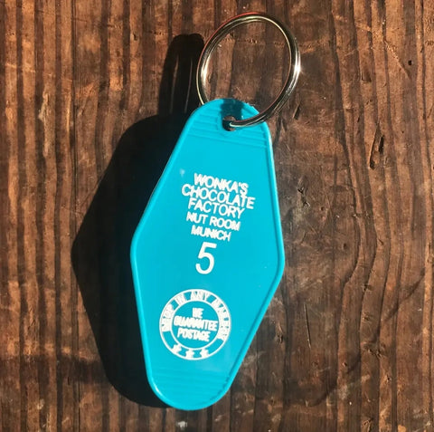 Wonka's Chocolate Factory(Willy Wonka) Movie Motel Key FOB Keychain