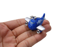Jet Blue Airlines Mini Airplane w/Lights & Sounds Keychain
