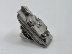 M1 Abrams Tank Pewter Lapel Pin