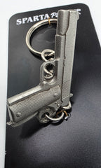 Colt 1911 Pewter Keychain