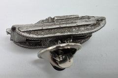 M1 Abrams Tank Pewter Lapel Pin