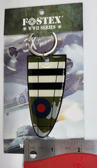 Supermarine Spitfire WWII British Fighter Plane Metal Keychain