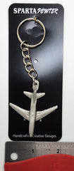 Boeing KC-46 Pegasus 3D Aircraft Pewter Keychain