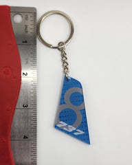 Boeing 737 Aircraft Tail Keychain