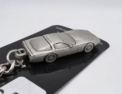 Chevrolet Corvette C4 ZR1 3D Pewter Keychain