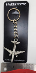 Boeing P-8 Poseidon 3D Pewter Airplane Keychain