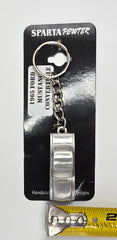 1965 Ford Mustang Convertible 3D Pewter Keychain