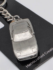 Chevrolet Corvette C4 ZR1 3D Pewter Keychain