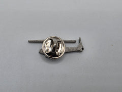 Bell UH-1 Iroquois Huey Helicopter Pewter Airplane Lapel Pin