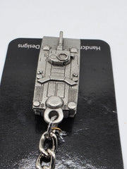 Amphibious Assault Vehicle (AAV) Military Pewter Keychain