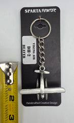 Viking Air DH-2 Beaver 3D Pewter Keychain