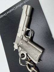 Colt 1911 Pewter Keychain