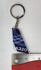 Airbus A320 Aircraft Tail Keychain