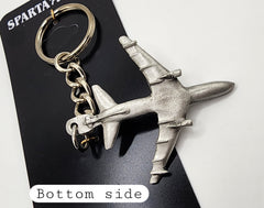 Boeing KC-46 Pegasus 3D Aircraft Pewter Keychain