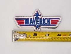 Maverick Top Gun Wing Name Velcro Patch