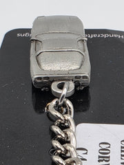 Chevrolet Corvette C4 ZR1 3D Pewter Keychain