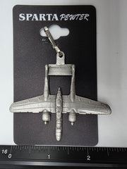 Northrop P-61 Black Widow Pewter Airplane Zipper/Bag Pull