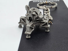 Lunar Space Module 3D Pewter Keychain