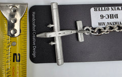 Viking Air DHC-6 Twin Otter 3D Pewter Keychain