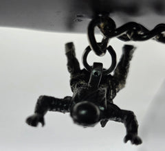 Military Free Falling Paratrooper Keychain