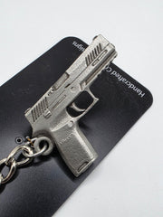 Sig Sauer P320 9mm Pewter Keychain