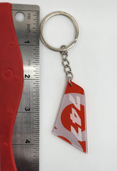 Boeing 747 Aircraft Tail Keychain