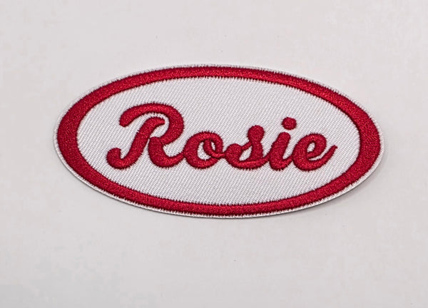 Rosie Oval Name Patch