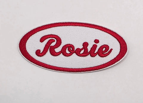 Rosie Oval Name Patch