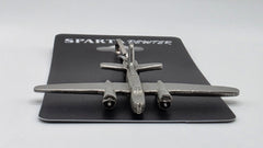 Douglas WWII A-26 Invader Airplane Pewter Zipper/Bag Pull