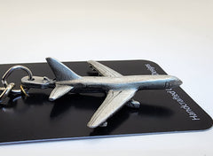 Boeing KC-46 Pegasus 3D Aircraft Pewter Keychain