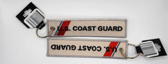 U.S. Coast Guard embroidered keychain