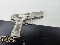 Glock 17 Pewter Keychain