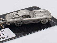 Chevrolet Corvette C2 Stingray 3D Pewter Keychain