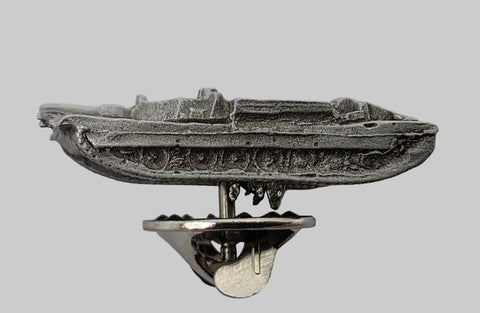 M1 Abrams Tank Pewter Lapel Pin