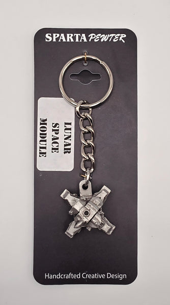 Lunar Space Module 3D Pewter Keychain