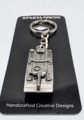 Amphibious Assault Vehicle (AAV) Military Pewter Keychain